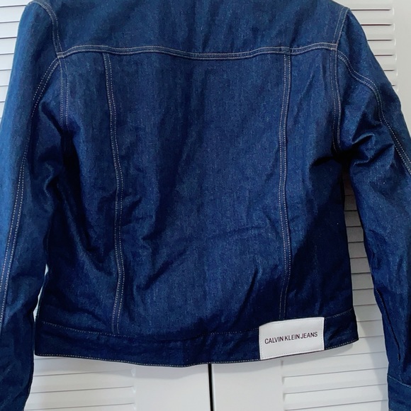 CALVIN KLEIN DENIM WINTER JACKET- S - Picture 3 of 13